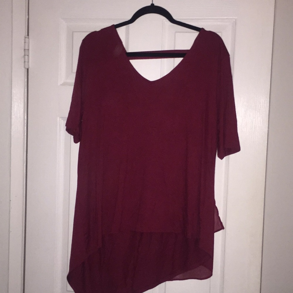 New York and Company V-neck top NWT.